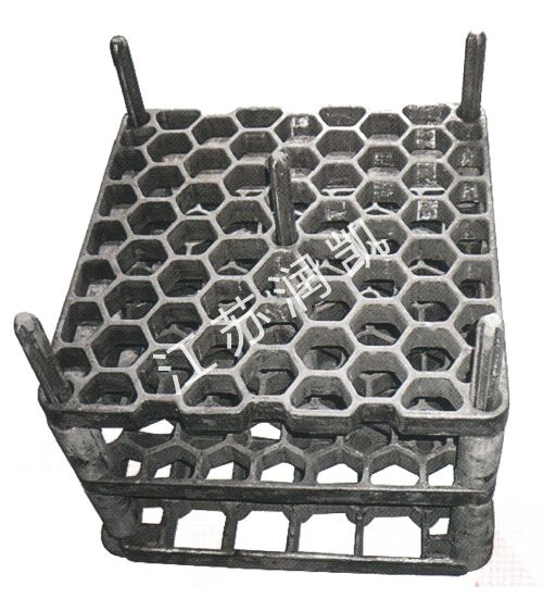 连续炉蜂窝插孔托盘